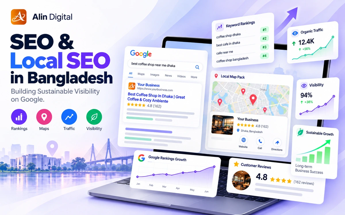 SEO & Local SEO in Bangladesh: Building Sustainable Visibility on Google