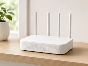 Sample photo: a home Wi-Fi router