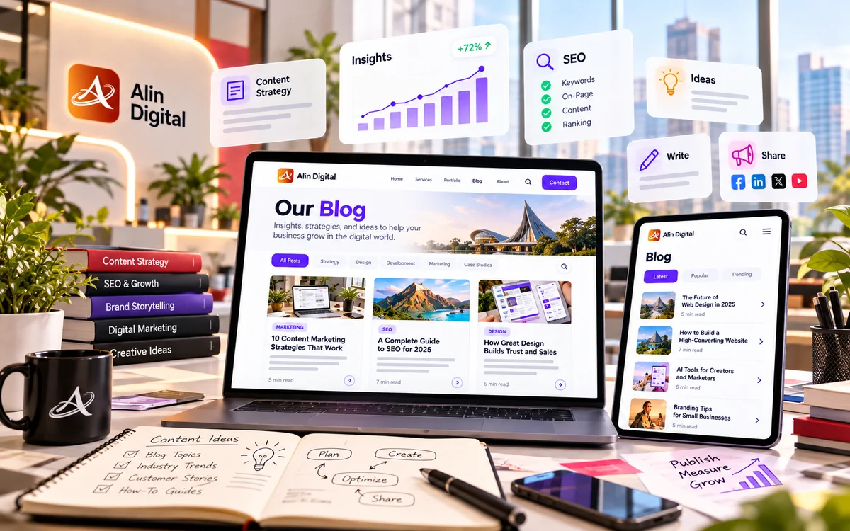 Practical digital marketing guides from Alin Digital