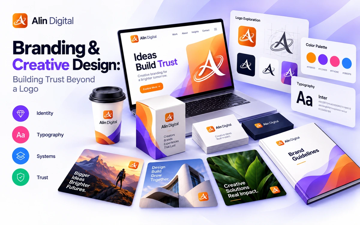 Branding & Creative Design: Building Trust Beyond a Logo