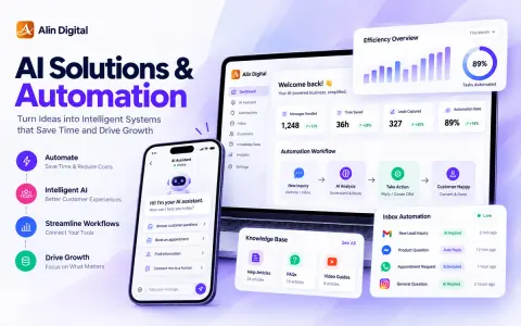 AI Solutions & Automation — Alin Digital, Dhaka